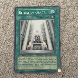 Ritual of Grace Spell Card - Green